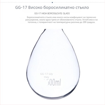 Shuniu азотна колба, Kai стил, обикновена и стандартна уста, 100/250/500/1000 ml
