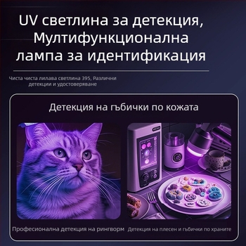 Gale LED външен аварийно-патрулен фенер с ултра-дълъг живот на батерията, голям капацитет, презареждащ лазерен силен светлинен лъч