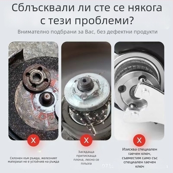 Плоча за експлозионна защита за ъглошлайф с универсален ключ, аксесоарна плоча с висока твърдост, износоустойчива и устойчива на надраскване