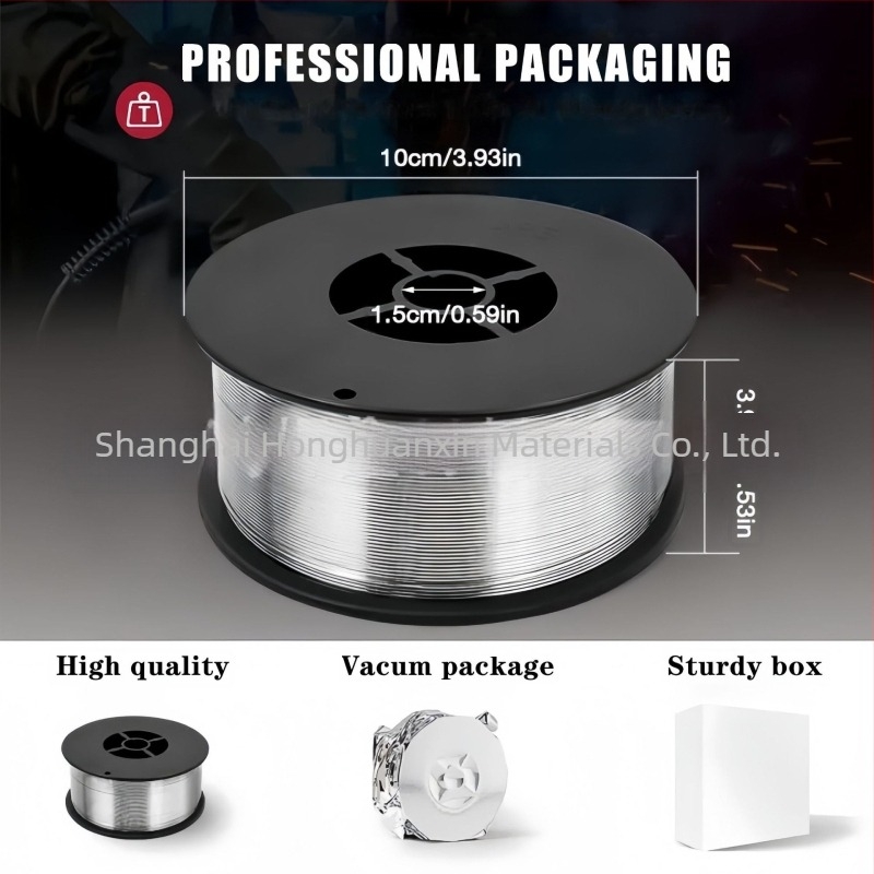 Безгазна самозащитна заваръчна тел E71T-GS за въглеродна стомана, flux-core, без газ, малък спул, MIG заваряване, домашна употреба, 1 кг