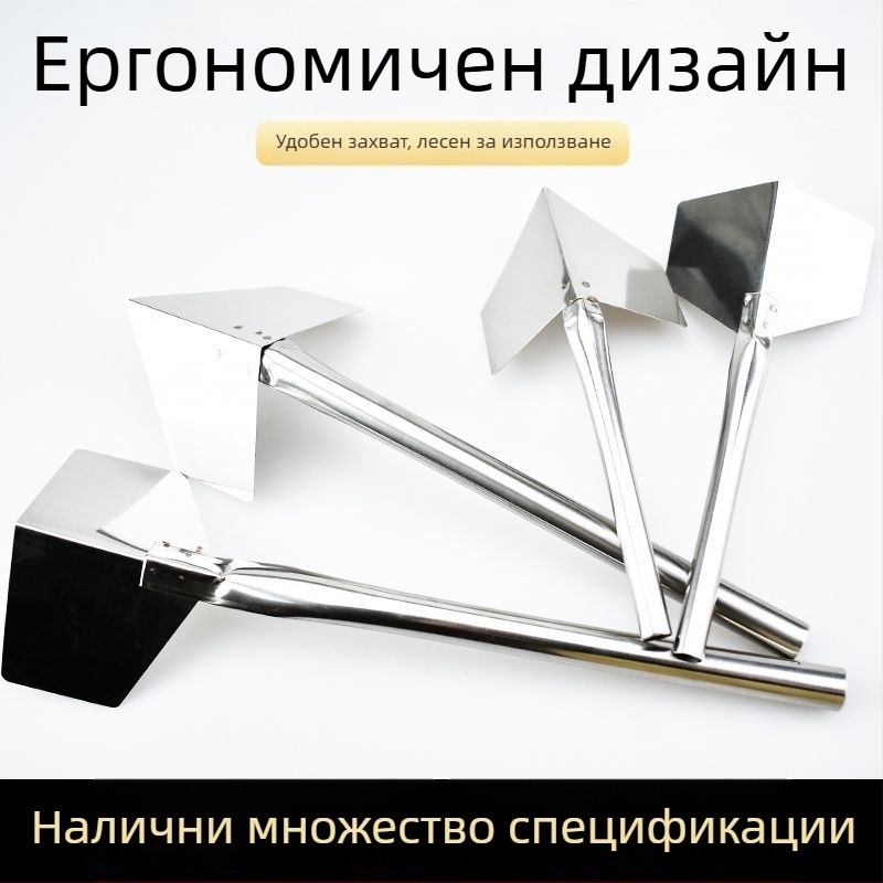 Неръждаем стоманен ъглов шпакловъчен инструмент за шпакловане и диатомитова глина