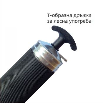 HCAT ръчна грес помпа 500cc, двупомпена пръчкова, високо налягане, механично смазване