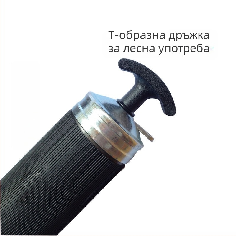 HCAT ръчна грес помпа 500cc, двупомпена пръчкова, високо налягане, механично смазване
