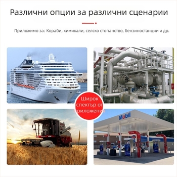 K24 турбинен потокомер с цифров дисплей за течности, дизел, бензин, метанол, керосин и вода; диапазон на измерване 0.3-1.2; 4-портов