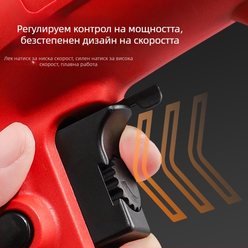 Проводна ударна бормашина с пистолетна дръжка, многофункционална електрическа бормашина за дърво, метал и бетон