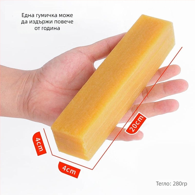 Двустранна гумичка със шкурка за почистване на скейтборд