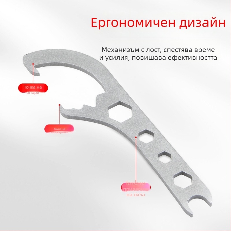 Мултифункционален инструмент за отваряне на капаци на кофи за боя