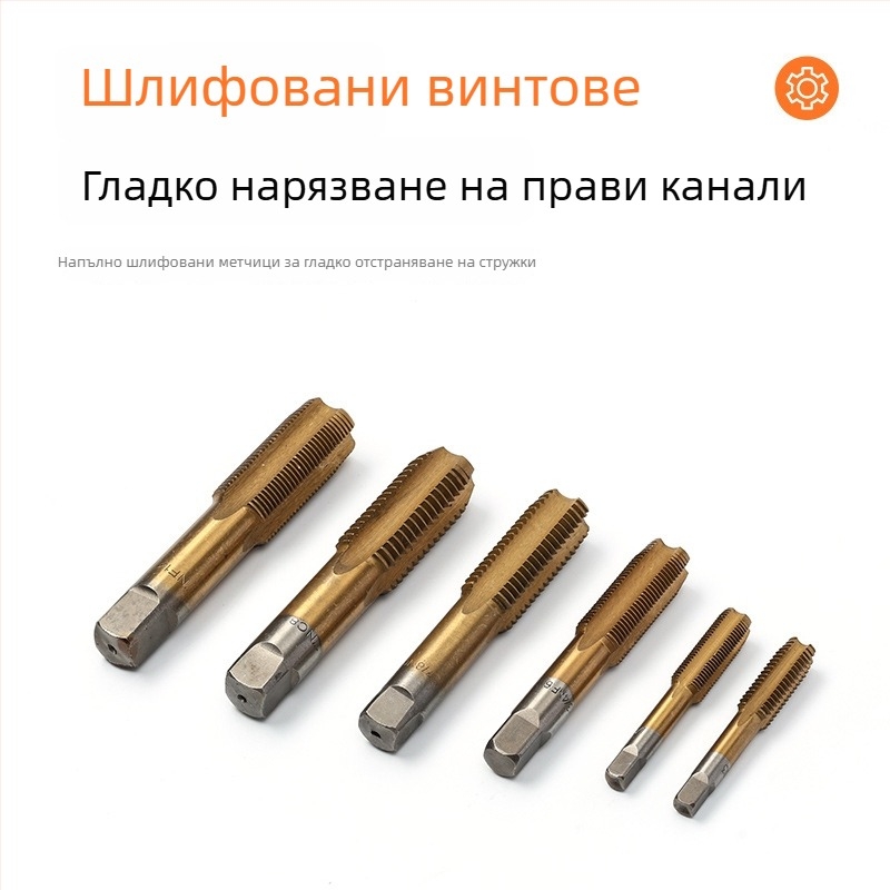 South Blade 20-частен комплект за резби: метрични и империални резби, бориди за резба и ръчен инструмент за вътрешна резба