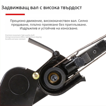Пневматична ръчна шлайфмашина за полиране и шлайфане, ротационна лента 10/20 мм, преносима