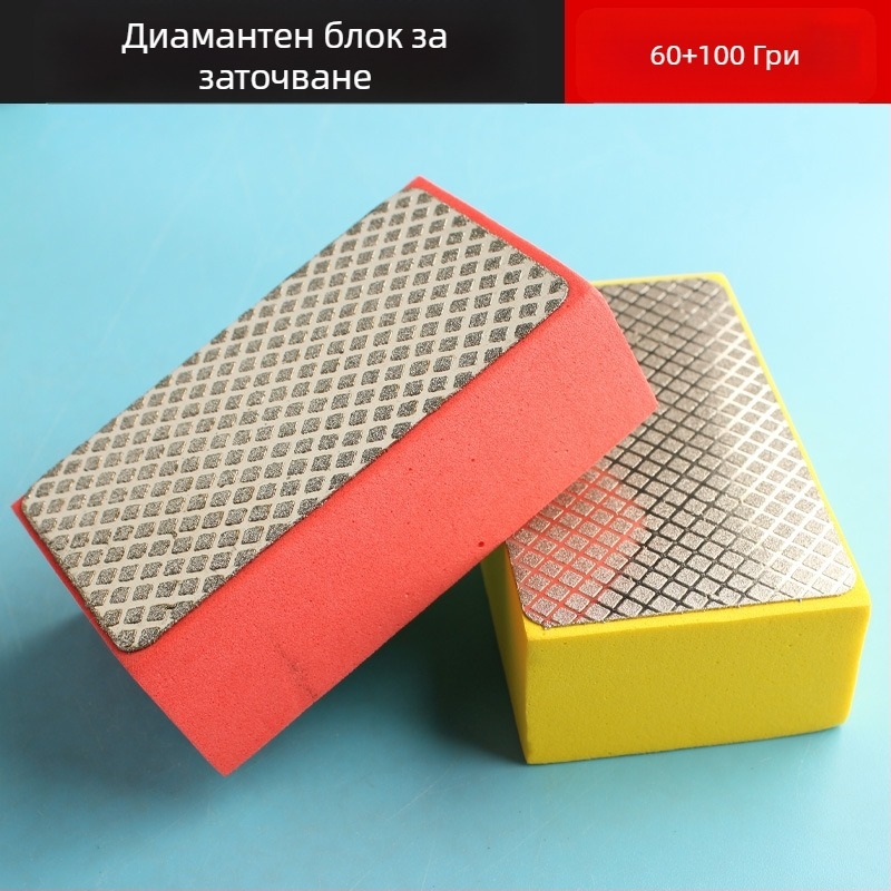 Диамантен инструмент за оформяне и полиране на ръбове на плочки: обработка на ръбове върху стъкло, дърво, сланец и мрамор