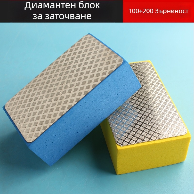 Диамантен инструмент за оформяне и полиране на ръбове на плочки: обработка на ръбове върху стъкло, дърво, сланец и мрамор