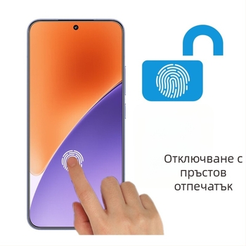 Xiaomi 15 закалено стъкло за екран с ултразвуково разпознаване на отпечатъка и антиотпечатъчно покритие