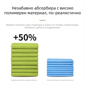 Подложка за урина за кучета, дебела абсорбираща еднократна подложка за тренировка, принтована, водоустойчива