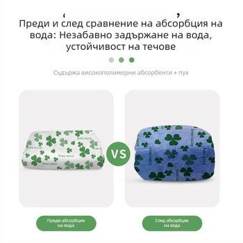 Подложка за урина за кучета, дебела абсорбираща еднократна подложка за тренировка, принтована, водоустойчива