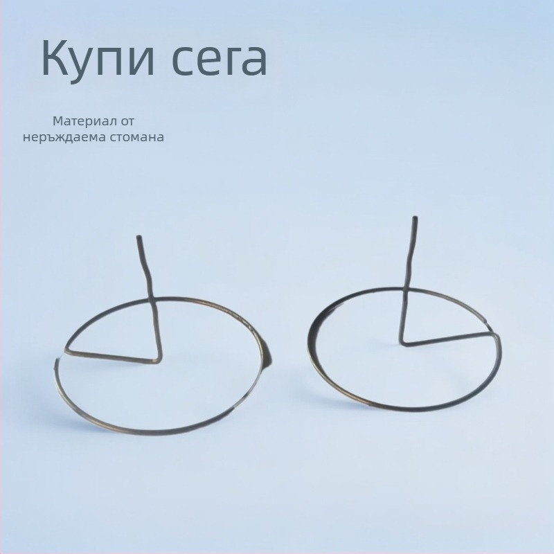 Държач за пружина към кутия за моксибустион за гуаша и акупунктура, неръждаема стомана, медно-цветен проводник