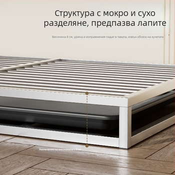 Тоалет за кучета от неръждаема стомана с автоматично промиване за малки, средни и големи кучета