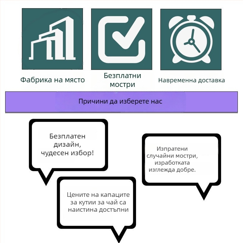 Премиум подаръчна кутия за чай, луксозна опаковка за чай в модерен стил