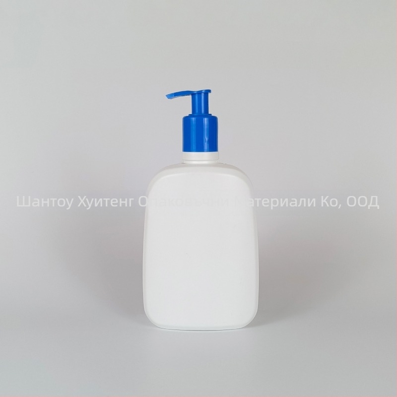 Phaeton козметично опаковъчно изделие: 500 ml бутилка с двоен дозатор за лосион, душ гел и шампоан