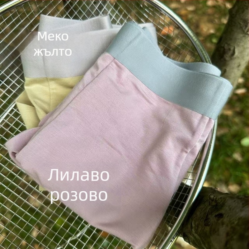 Modal мъжки бельо с копринено чатало, антибактериално и дишащо, боксерки, размер 4XL