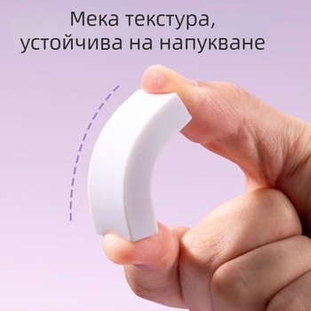 Deli Nano гумички VP499 – квадратни PVC гумички за моливи и училищна употреба