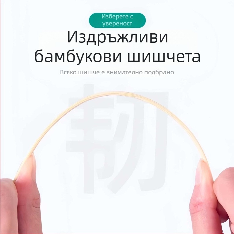 Висококачествени бамбукови шишове за еднократна употреба за барбекю, подходящи за домашна и търговска употреба, за пържени шишчета