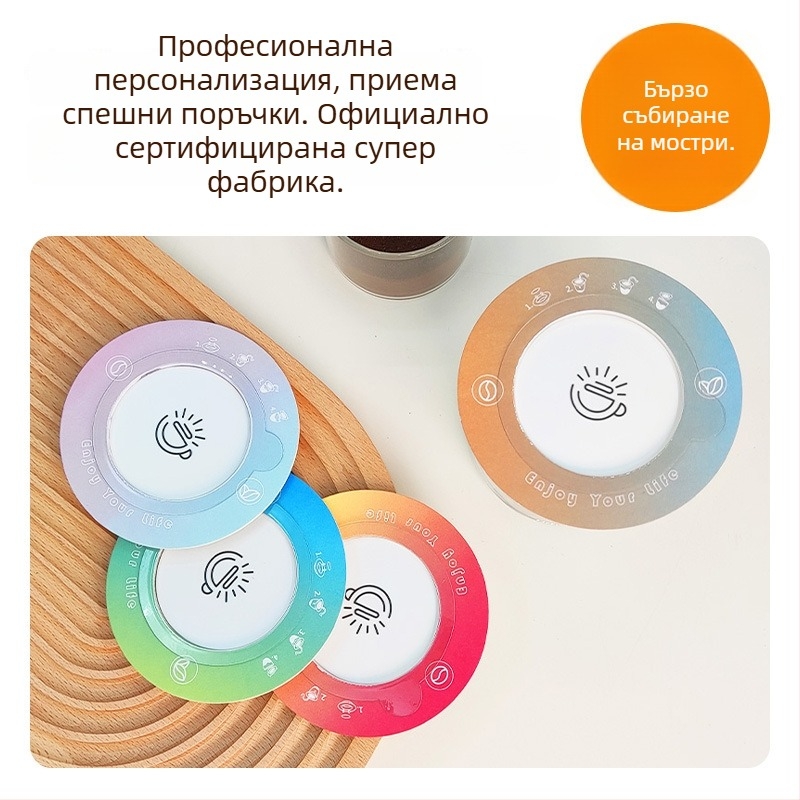 Комплект еднократни торбички за филтър на кафе за ръчно приготвяне с преносим калъф и филтърна хартия