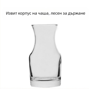 Нов стъклен декантер за спиртни напитки с персонализирано лого