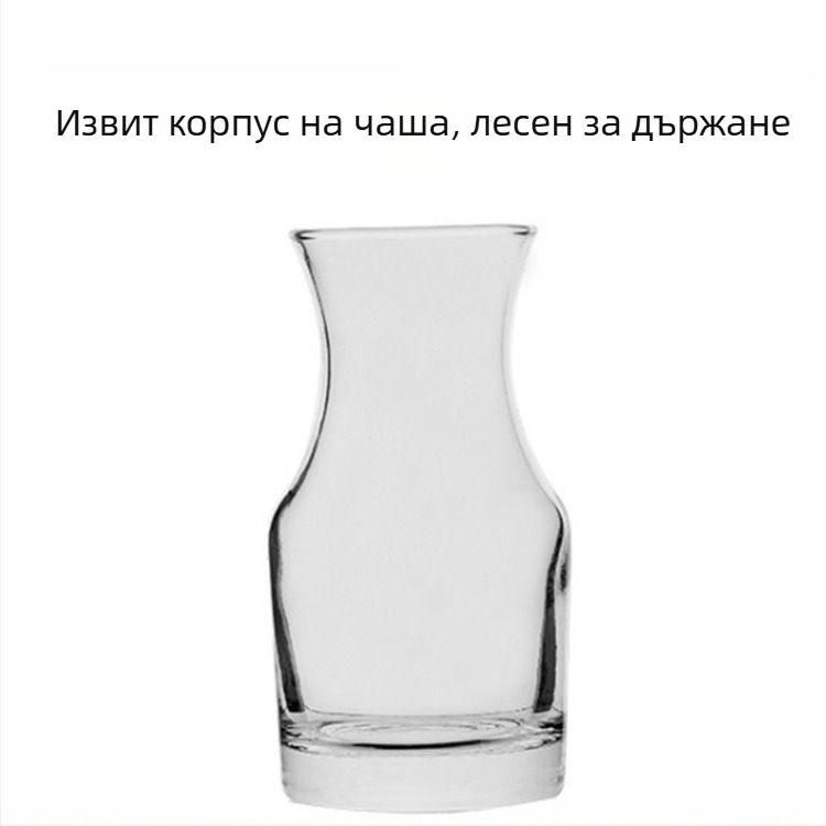 Нов стъклен декантер за спиртни напитки с персонализирано лого