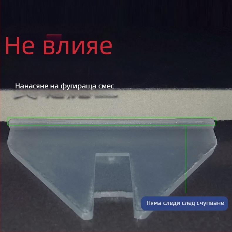 PVC основа за нивелиране на плочки – инструмент за монтаж и оставяне на фуги