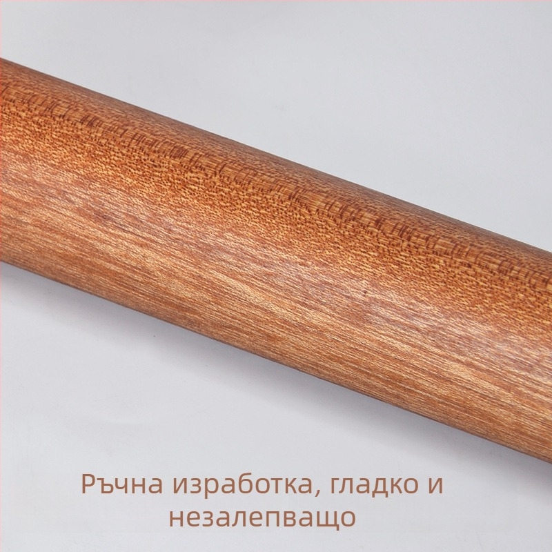 Валяк за тесто от черно сандалово дърво, масивно дърво, кухненски инструмент за печене
