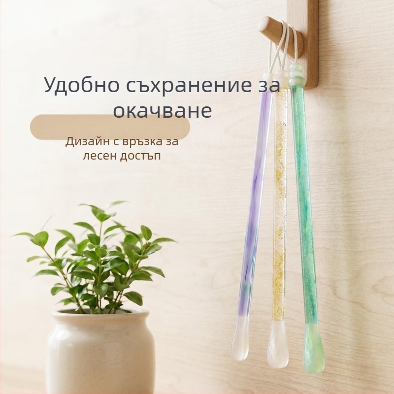 Прозрачни цветни акрилни мъниста, дръжка за калиграфия, инструменти за калиграфия и културно-творчески аксесоари