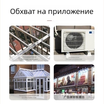 Трето поколение инструмент за демонтаж на разширителни винтове на антивзломни врати в бетонни стени