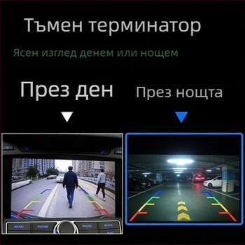 HD камера за обратно виждане с 12 LED, CVBS, резолюция 720×480, 12V автомобилна камера