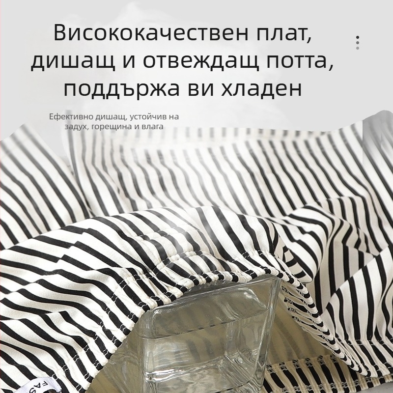 Мъжки памучни пижамни шорти със свободен силует, камуфлажен принт, плюс размер, домашно облекло