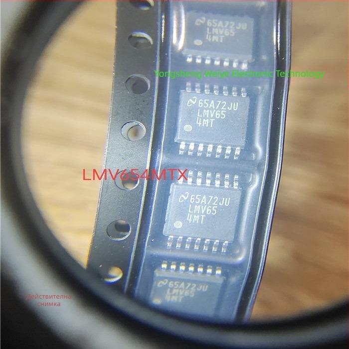LMV654MTX/NOPB LMV654MT усилващ чип, TSSOP-14