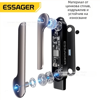 Essager вертикален държател-адаптер PD240W/29W за бързо зареждане, съвместим с USB-C и Apple