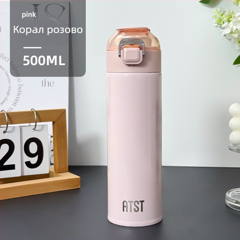 Термочаша от 316 неръждаема стомана, голям капацитет, преносима за офис, дом и открито