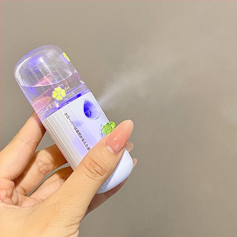 Презареждаем наноспрей овлажнител за лице, портативен USB пръскал за хидратация на кожата