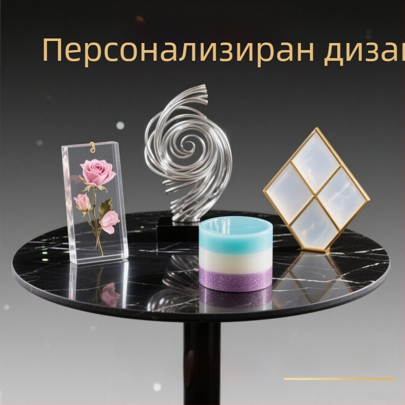 Смолени декоративни фигури за външни пространства, дневна и спалня — творчески мультяшен дизайн