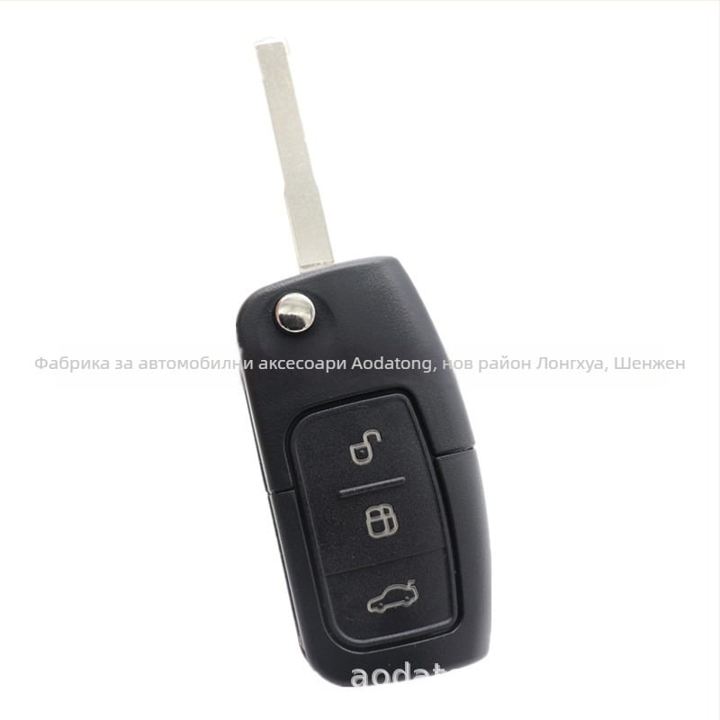 Калъф за ключ Ford сгъваем дистанционен ключ за Focus, Kuga и Mondeo