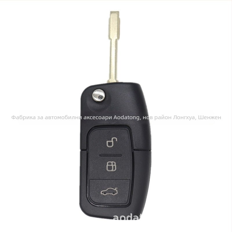 Калъф за ключ Ford сгъваем дистанционен ключ за Focus, Kuga и Mondeo