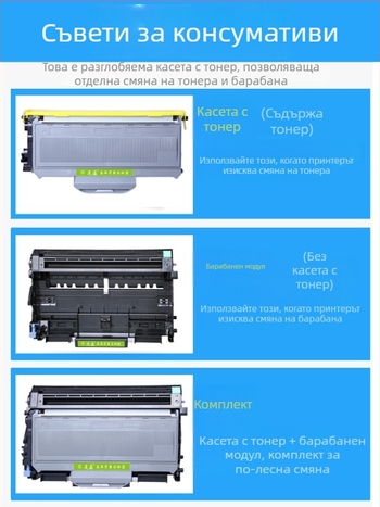 Liansheng TN-2115 тонер касета за Brother MFC7340 HL2140 DCP-7450 DR-2150