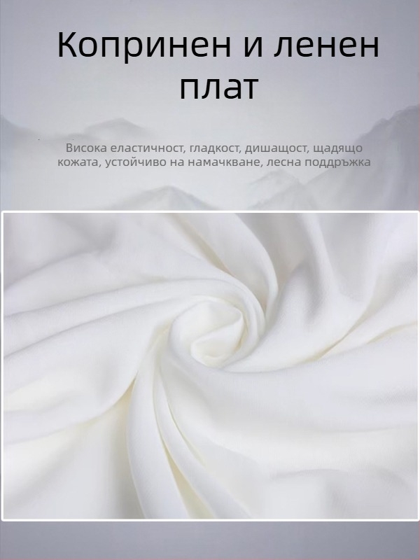 Комплект за тай чи, 2026 нов модел, за мъже и жени, принт на листа бамбук, Eight-Section Brocade тренировъчно облекло за пролет-лято