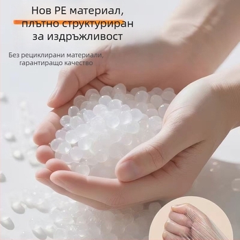 Прахозащитен калъф за легла и мебели, увеличен и подсилен, с еластичен връзващ шнур, пълно покритие, преносим.