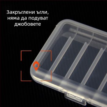 Пластмасова преносима кутия за съхранение на държач за цигари, прахоустойчива и удароустойчива, мултифункционална кутия за пътуване и таблетки