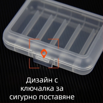 Пластмасова преносима кутия за съхранение на държач за цигари, прахоустойчива и удароустойчива, мултифункционална кутия за пътуване и таблетки