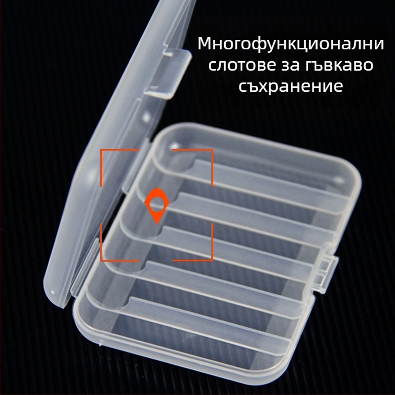 Пластмасова преносима кутия за съхранение на държач за цигари, прахоустойчива и удароустойчива, мултифункционална кутия за пътуване и таблетки