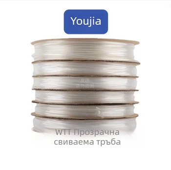 WTT Прозрачна термоусукваща тръба 2:1 за кабели и проводници, водоустойчива защитна обвивка