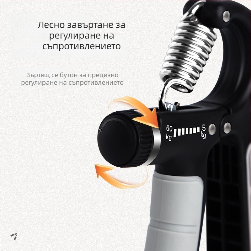 Тренажор за захват за мъже, тренировка на китка и ръка, преносим и регулируем треньор за пръсти