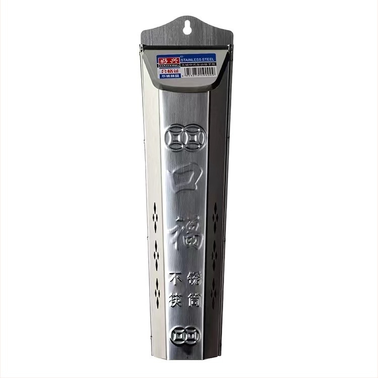 Поставка за клечки от неръждаема стомана и органайзер за съхранение с дренаж, кухненски аксесоар